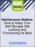 Maintenance Matters: How to Keep Your Self-Storage Site Looking and Functioning Its Best